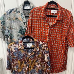 3 Wax London Shirts XL